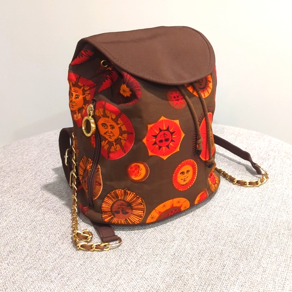 Versace mini backpack purse